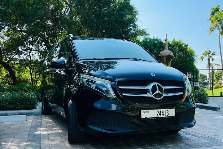 Experience seamless luxury travel with private transfers to The Dubai Mall where shopping dining and entertainment await just steps away from iconic attractions like Burj Khalifa.